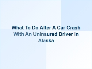 What to Do After a Crash with an Uninsured Driver in Alaska